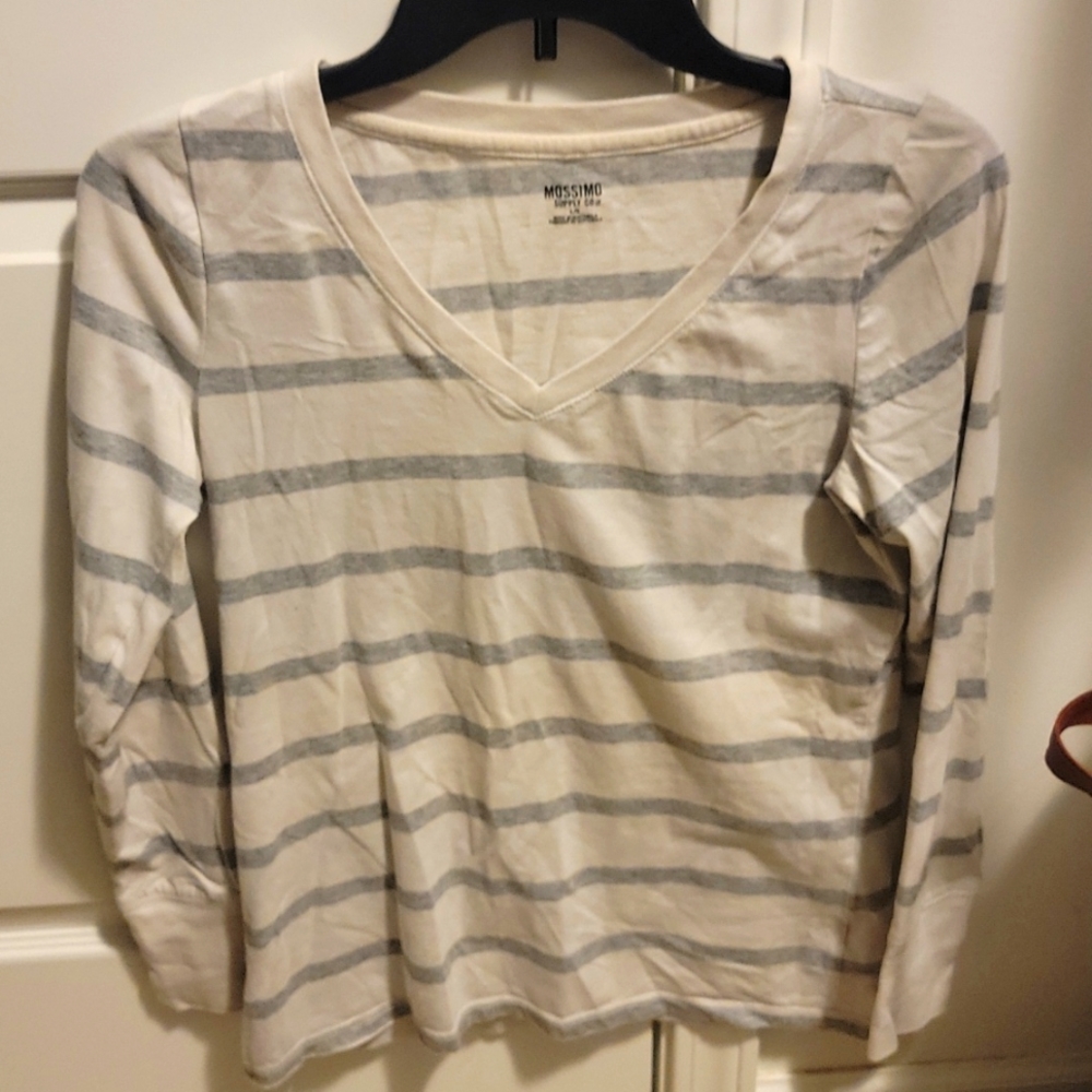 Mossimo Women's V Neck Long Sleeve